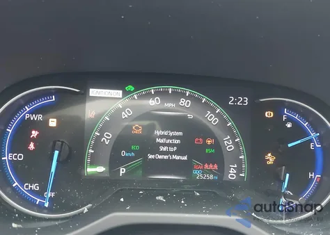 2020 Toyota Rav4 Hybrid Limited from USA, damaged, VIN JTMDWRFVXLD529234